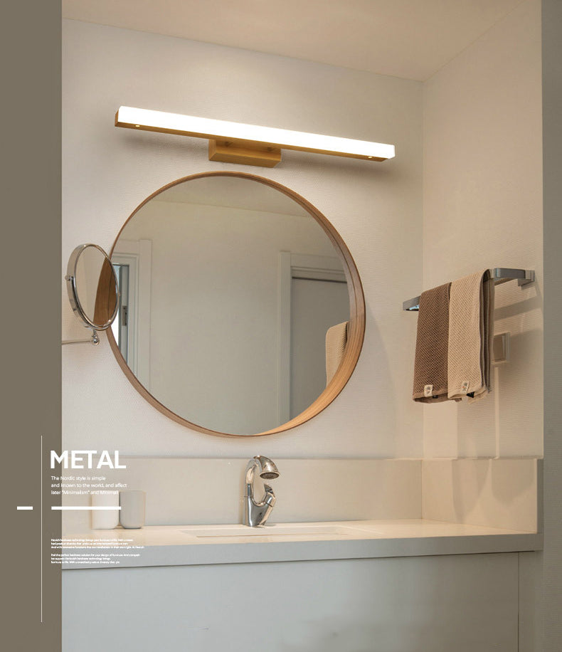 Applexion murale moderne LED LED BOIS LUMIÈRE MIRMOIR LEILLE