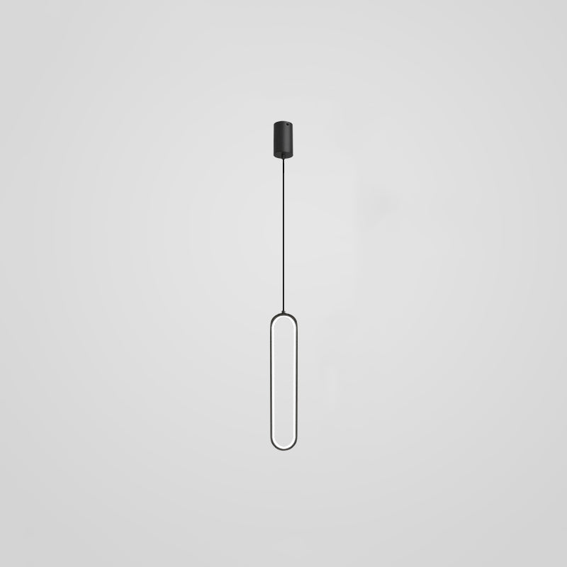 Aluminium -LED LED Linear anheizt Licht im modernen kreativen Stil Kieselgel Deckenleuchte für Wohnzimmer