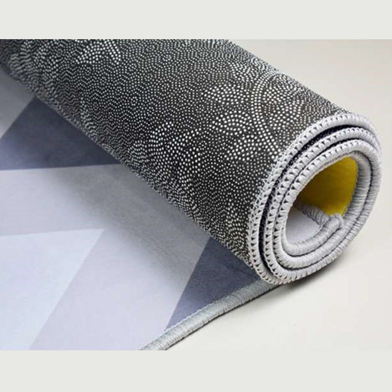 Yellow Tone Glam Area Carpet Polyester European Printing Indoor Rug Easy Care Carpet for Living Room