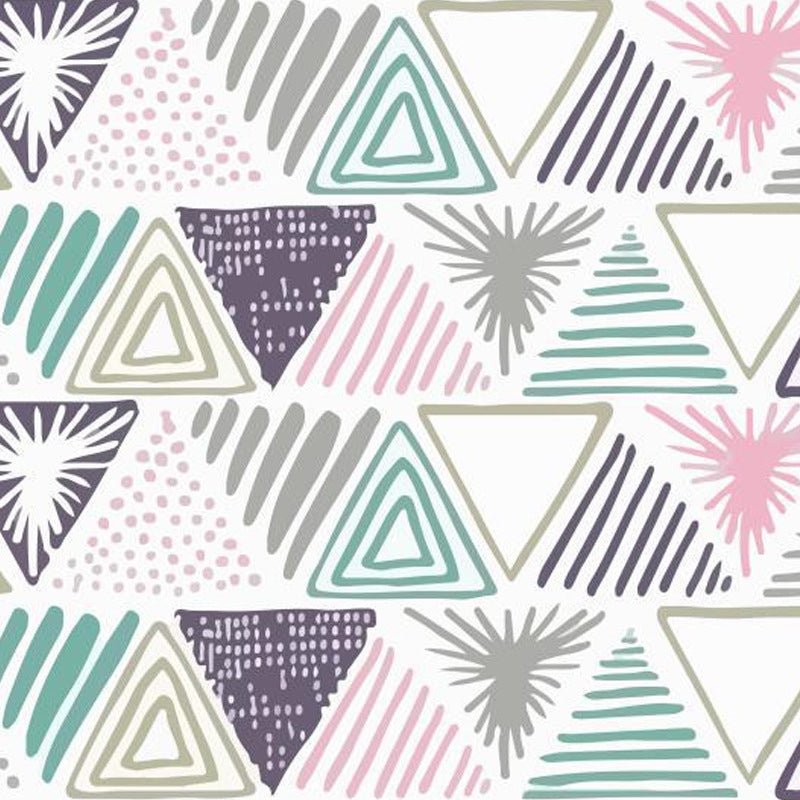 Decorative Geometrical Design Area Rug Funky Contemporary Area Carpet Polyester Non-Slip Backing Rug for Living Room