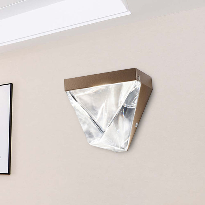 LED CLAIR CRISTAL ÉCLAINE MINIMINALISME MINMINAGE BLACK / GOL