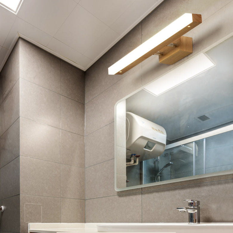 Applexion murale moderne LED LED BOIS LUMIÈRE MIRMOIR LEILLE