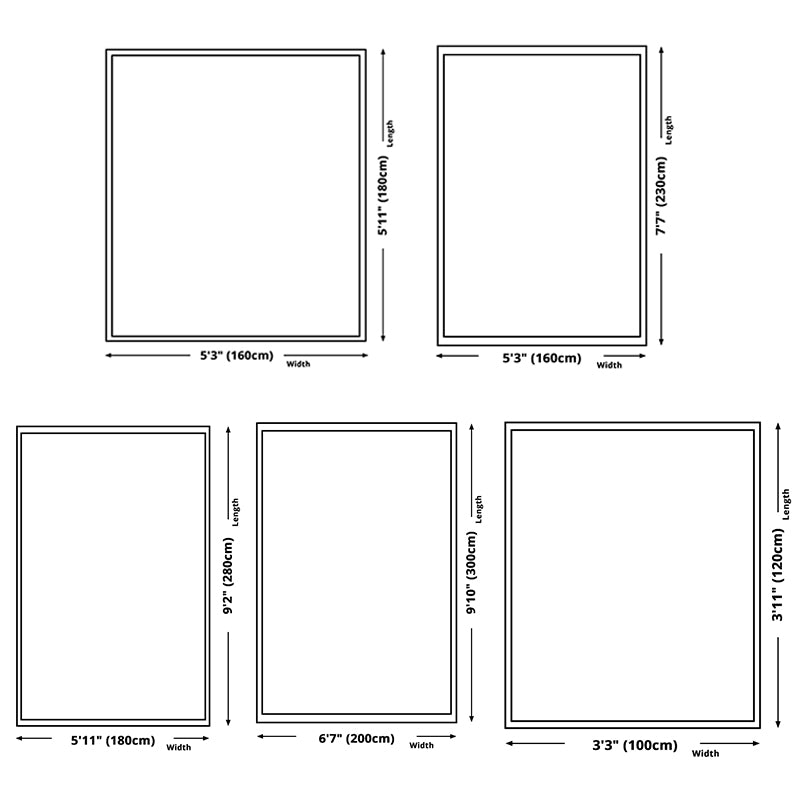 Gorgeous Ink Painting Area Rug Individuality Modern Indoor Carpet Polyester Non-Slip Backing Carpet for Home Decor