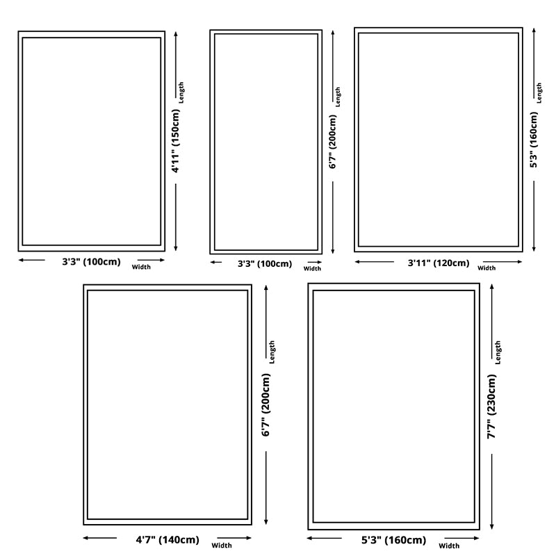 Simplicity Abstract Art Indoor Rug Creative Trendy Polyester Carpet Rectangle Stain Resistant Carpet for Living Room