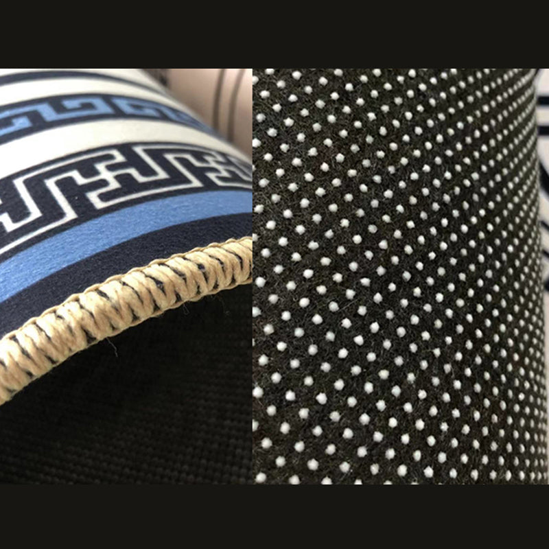 Elegant veelkleurig nostalgietapijt, polyester, takprint, binnentapijt, vlekbestendig tapijt voor woondecoratie