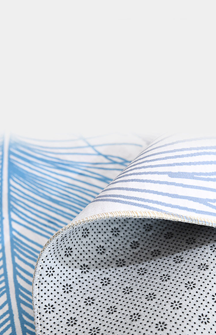 Distinctive Graphic Pattern Area Rug Contemporary Aesthetic Indoor Rug Polyester Anti-Slip Backing Carpet for Home Decoration