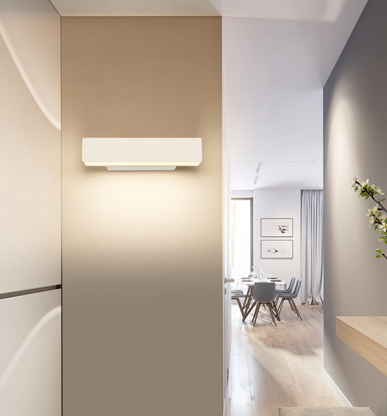 Modern Wall Sconce Adjustable Rotatable LED Wall Light for Bedroom Study Room