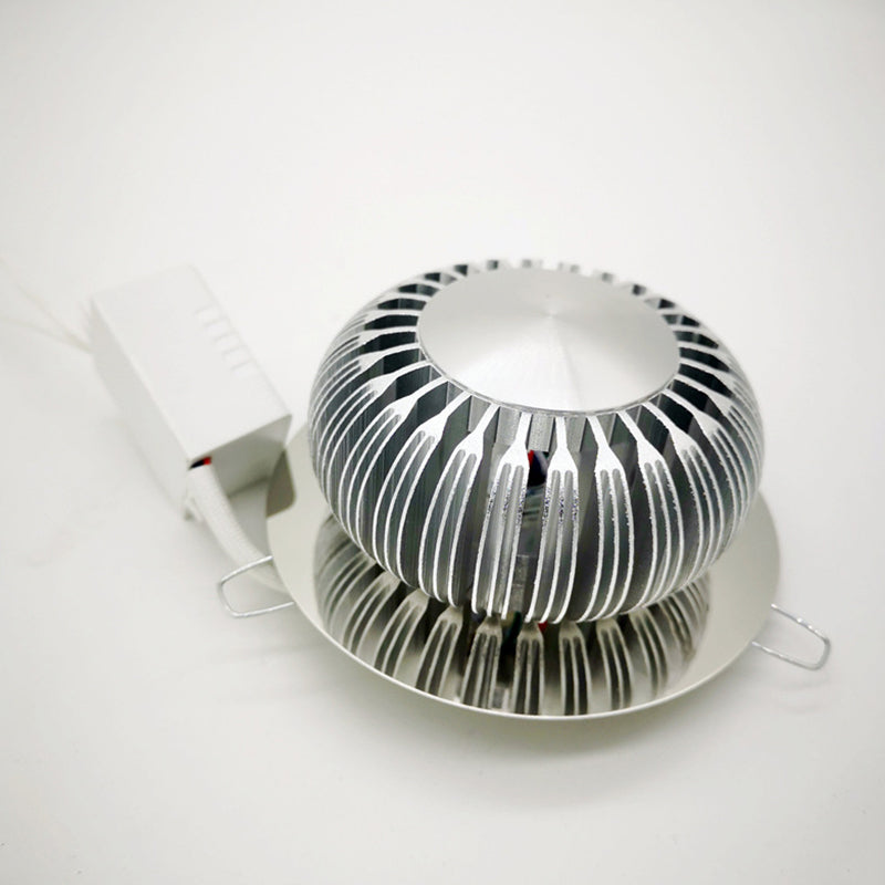 Remote Control RGB Wall Lamp Modern Style Aluminum Ambiance Decorative LED Sconce Light in Sliver