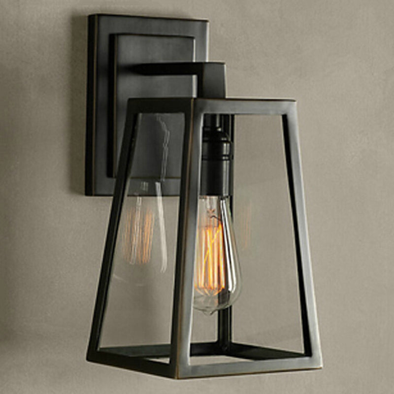 Glass Trapezoidal Wandleuchte Lob