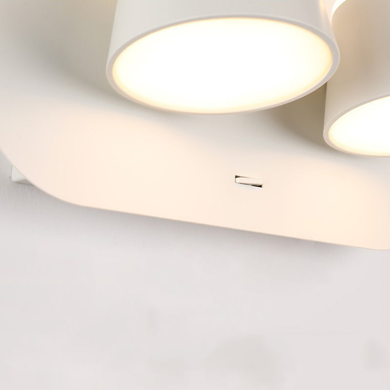 Moderne verstellbare Wandleuchten rotatierbarer LED -Lichtraum Innenleuchtung