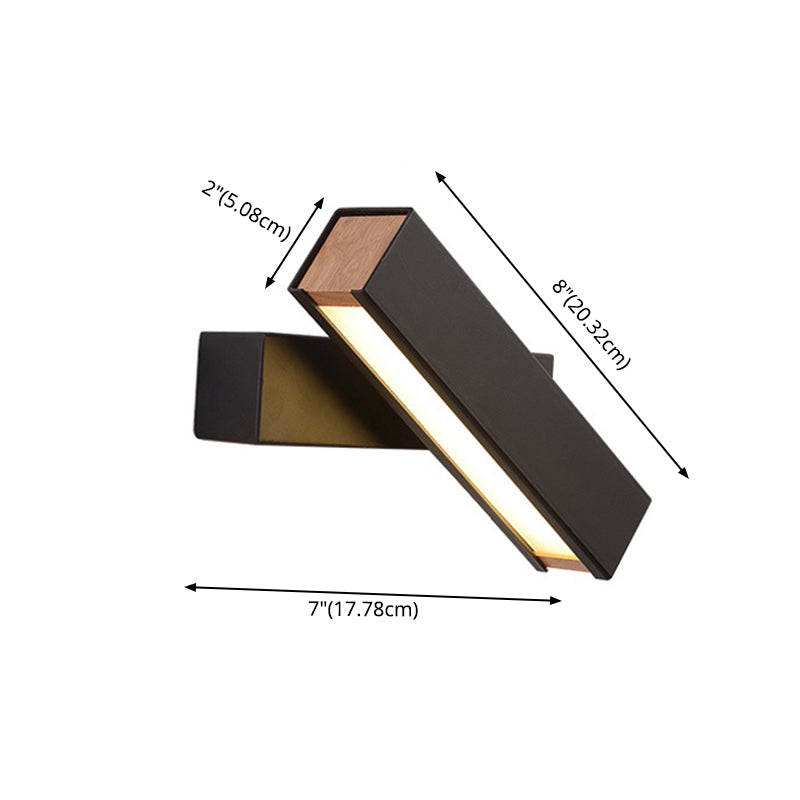 Moderne verstellbare Wandleuchten rotatierbarer LED -Lichtraum Innenleuchtung