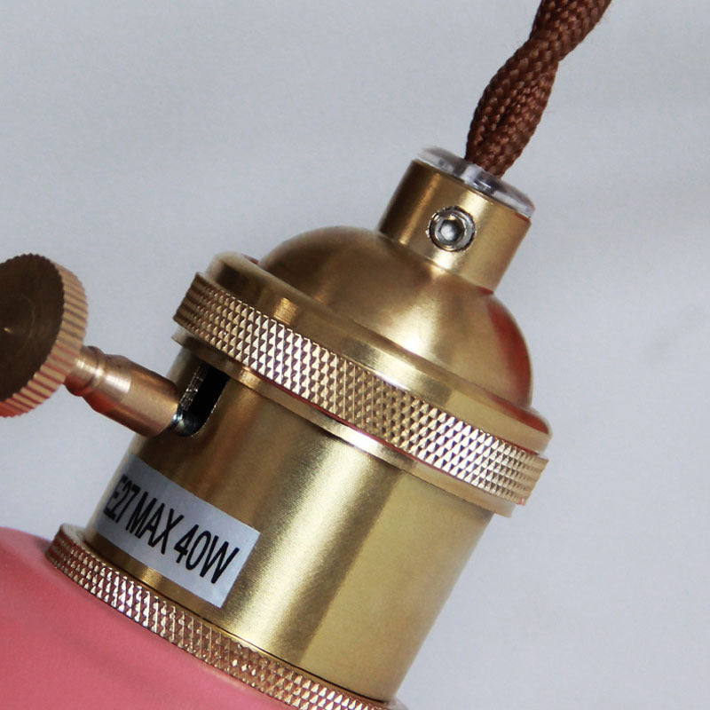 Illuminazione a parete cono cono in stile muro di metallo a montaggio per la camera da letto per camera da letto