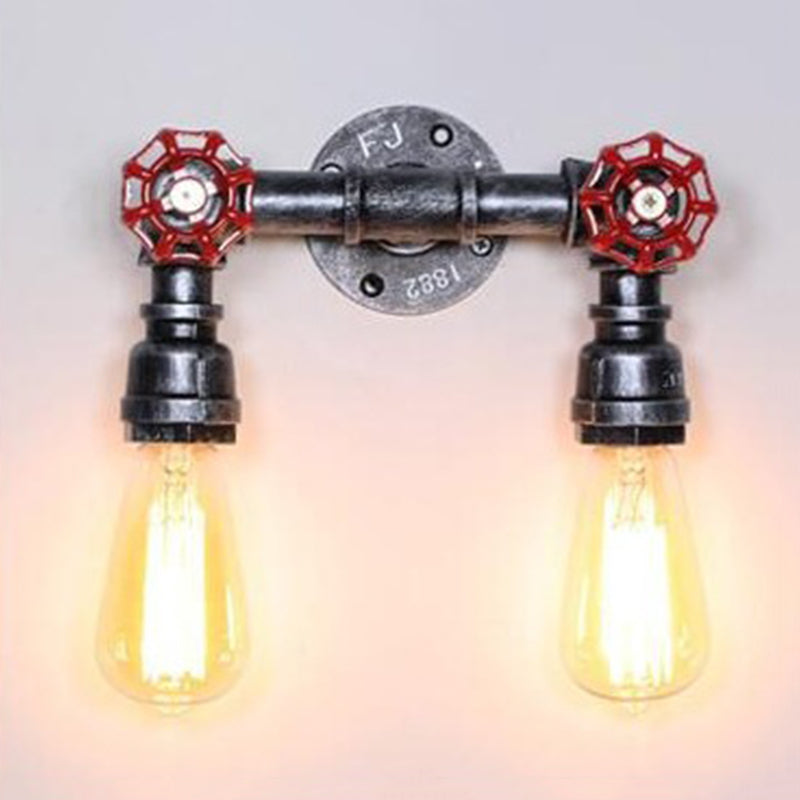 Illuminazione con pale sconce a 2 co-teaggio Luce montata a parete metallica industriale per il ristorante