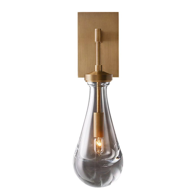 Tränendropwand montierte Beleuchtung Einfachheit Style Glaswandmontageleuchte