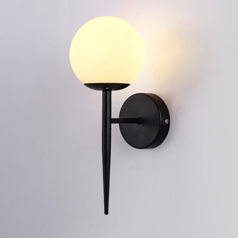 Lampada con applique a matita Stipce moderno in vetro in vetro illuminazione montata a parete