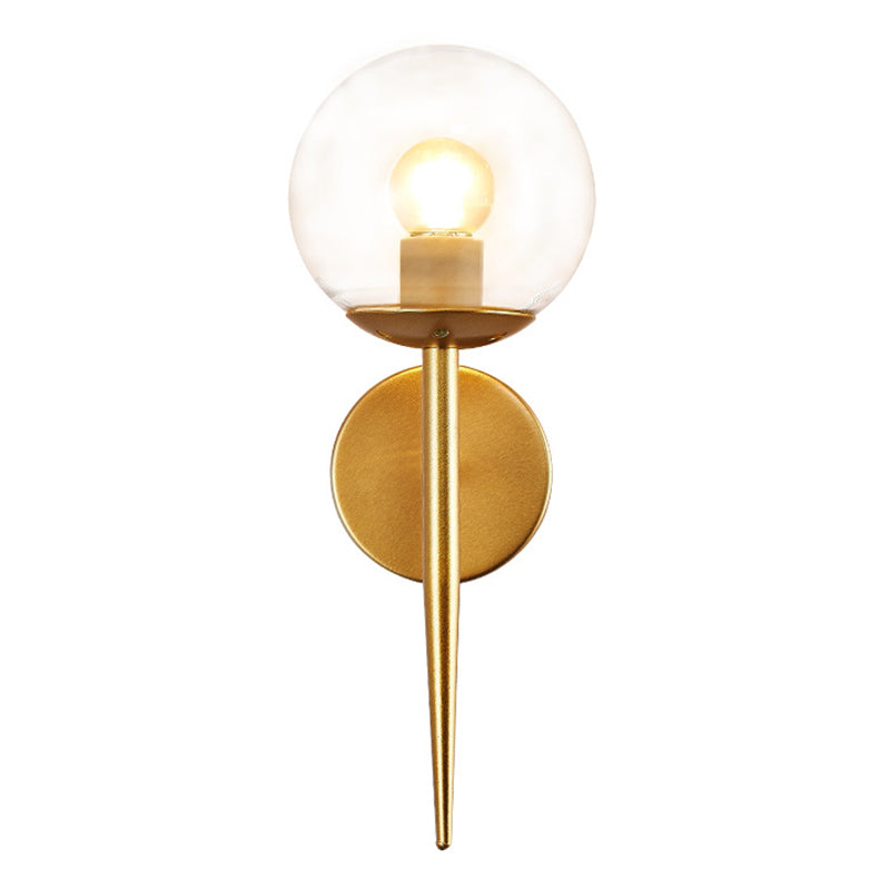 Lampada con applique a matita Stipce moderno in vetro in vetro illuminazione montata a parete