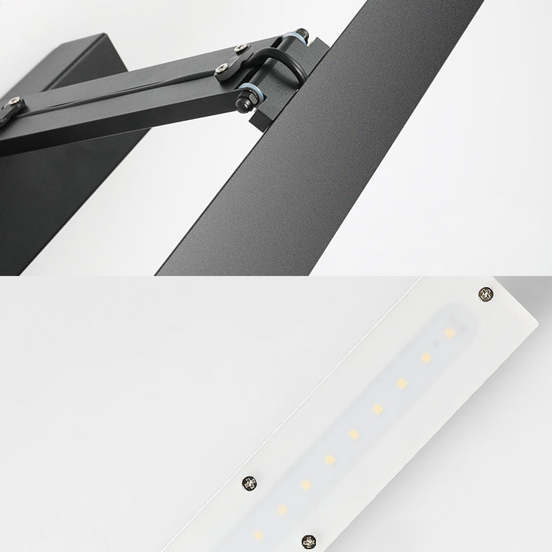 Modern Minimalist Style Ultra-thin Vanity Wall Light Fixtures Aluminum Wall Mounted Vanity Lights for Bathroom