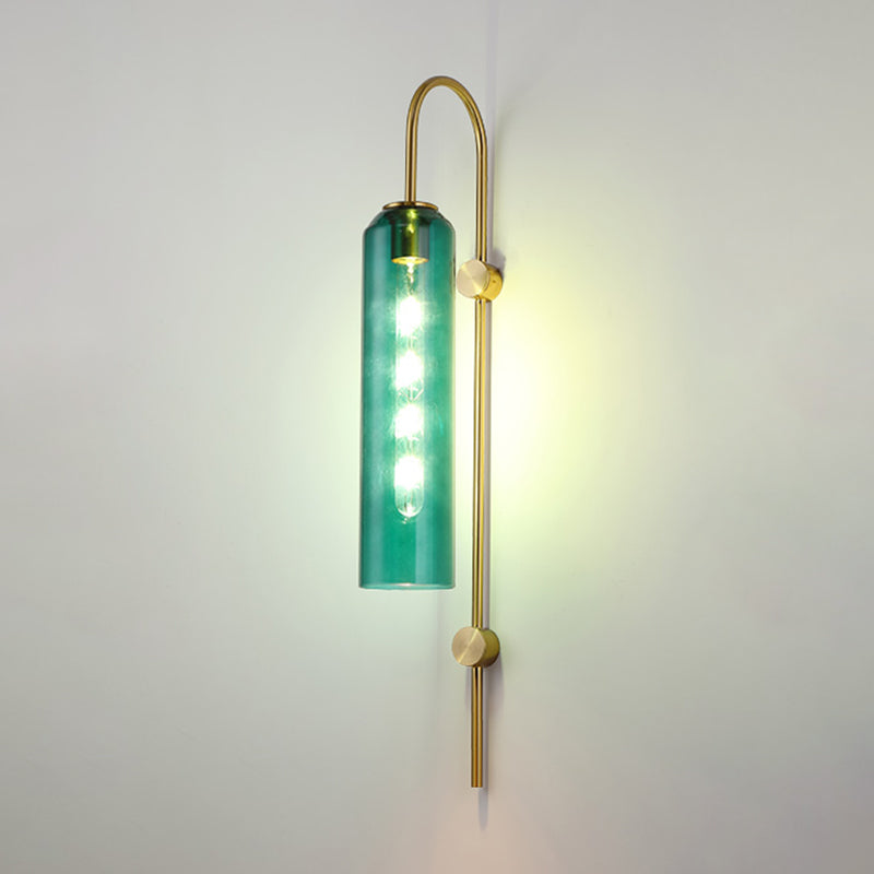 1 luminaire en verre mural lumineux