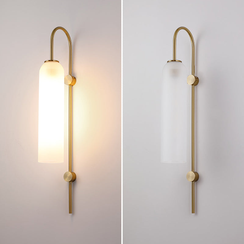 1 luminaire en verre mural lumineux