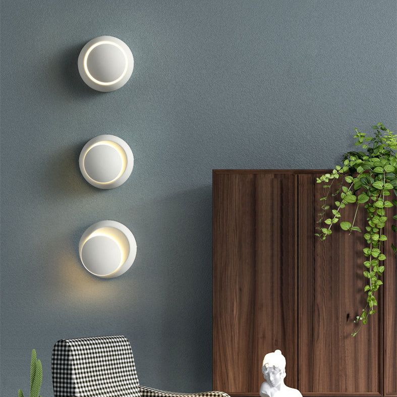 2-Tiers Rotatable LED Wall Lamp Simplicity Style Modern Sconce Light for Bedroom