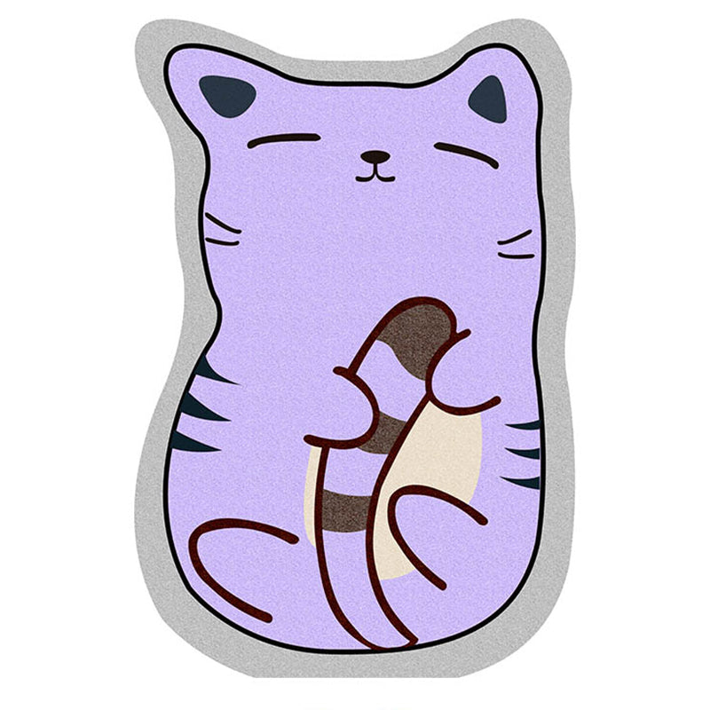 Multicolor Modern Indoor Rug Polyester Animals Print Carpet Easy Care Rug for Home Decoration