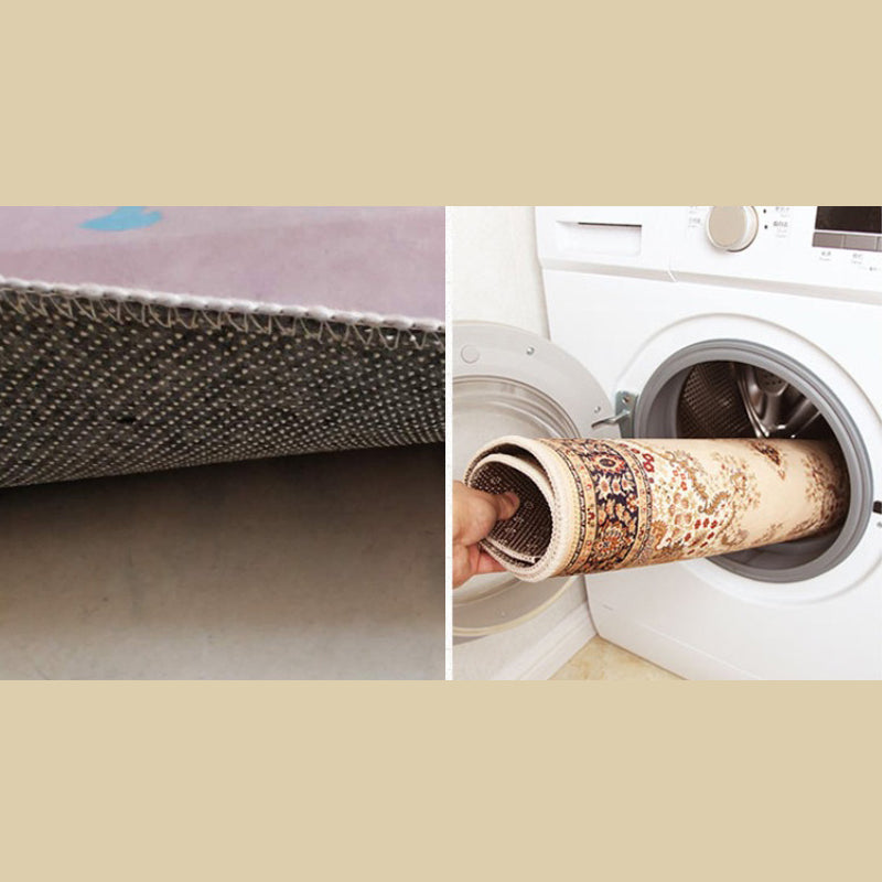 Minimalist Graphic Design Indoor Rug Contemporary Creative Area Rug Polyester Anti-Slip Backing Carpet for Living Room