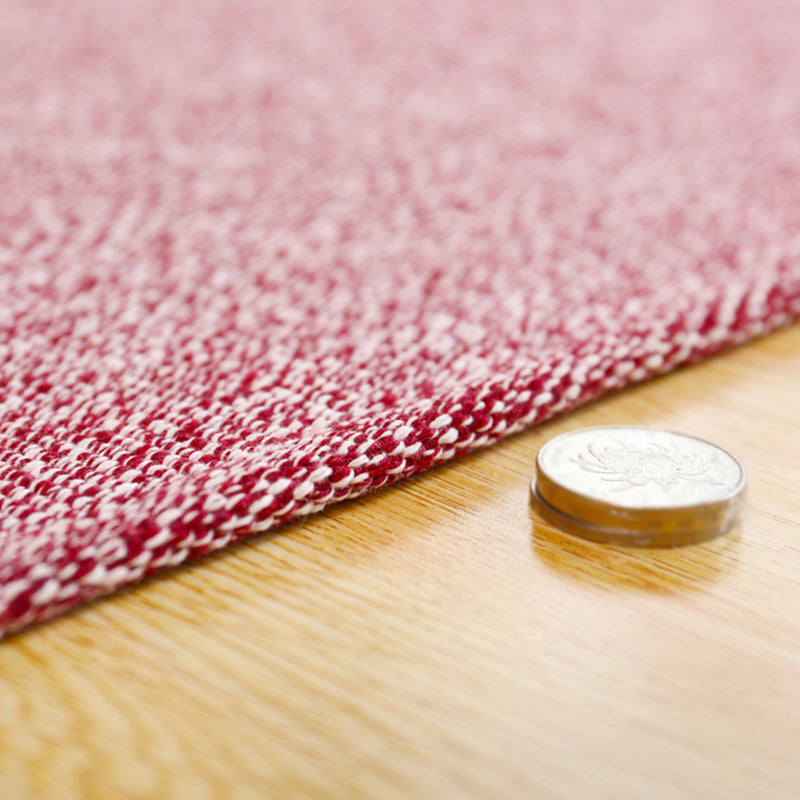 Multicolor Modern Indoor Rug Cottonr Solid Carpet Easy Care Rug for Living Room