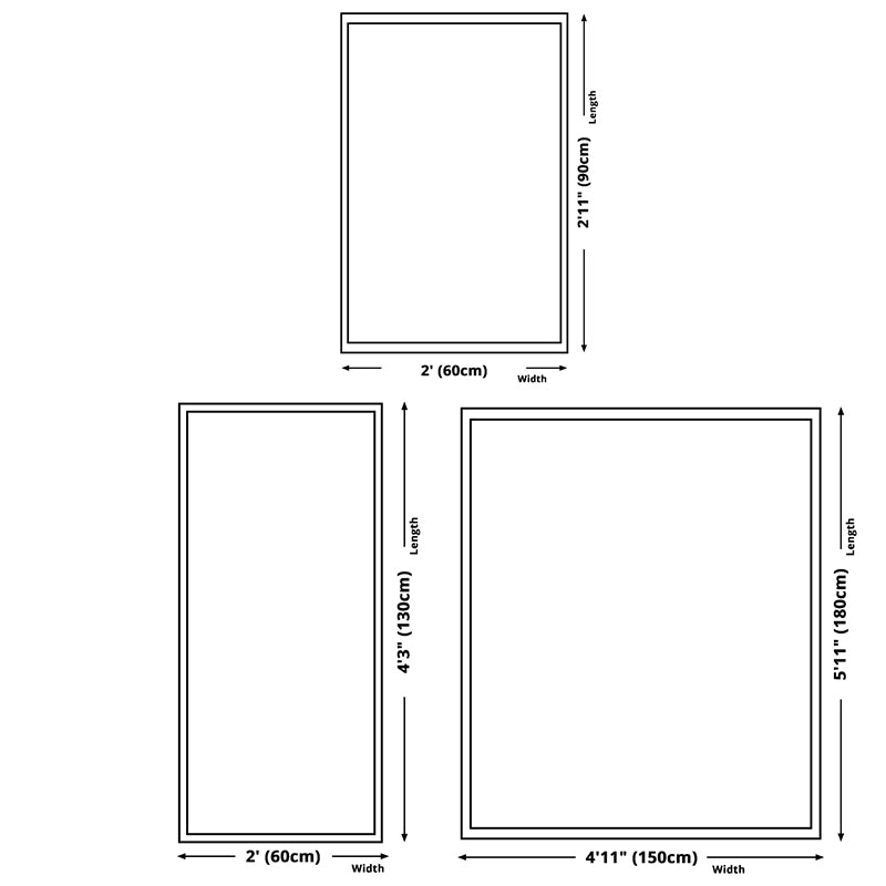 Contemporary Stripe Printed Rug Color Mixed Cotton Area Carpet Fringe Rug for Home Decoration