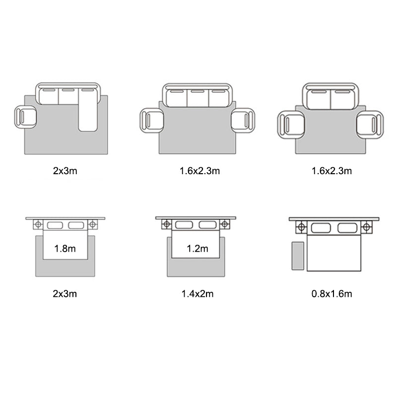 Veelkleurige artistieke binnendoorlopig truc trendy aquarel geprinte gebied tapijt polyester vriendelijk wasbaar tapijt voor woningdecoratie