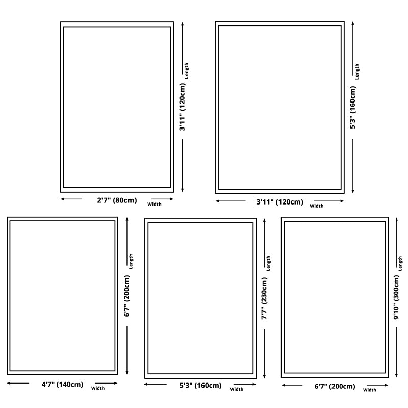 Mehrfarbiger moderner Bereich Teppich Polyester Krawatten-Dye-Effekt Innenteppich Easy Care Teppich für Wohnkultur