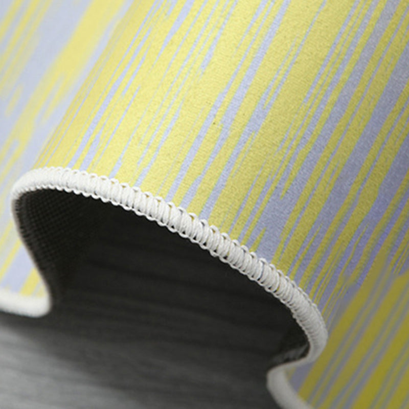 Minimalist Geometry Pattern Rug Trendy Contemporary Polyester Carpet Rectangle Non-Slip Backing Rug for Living Room