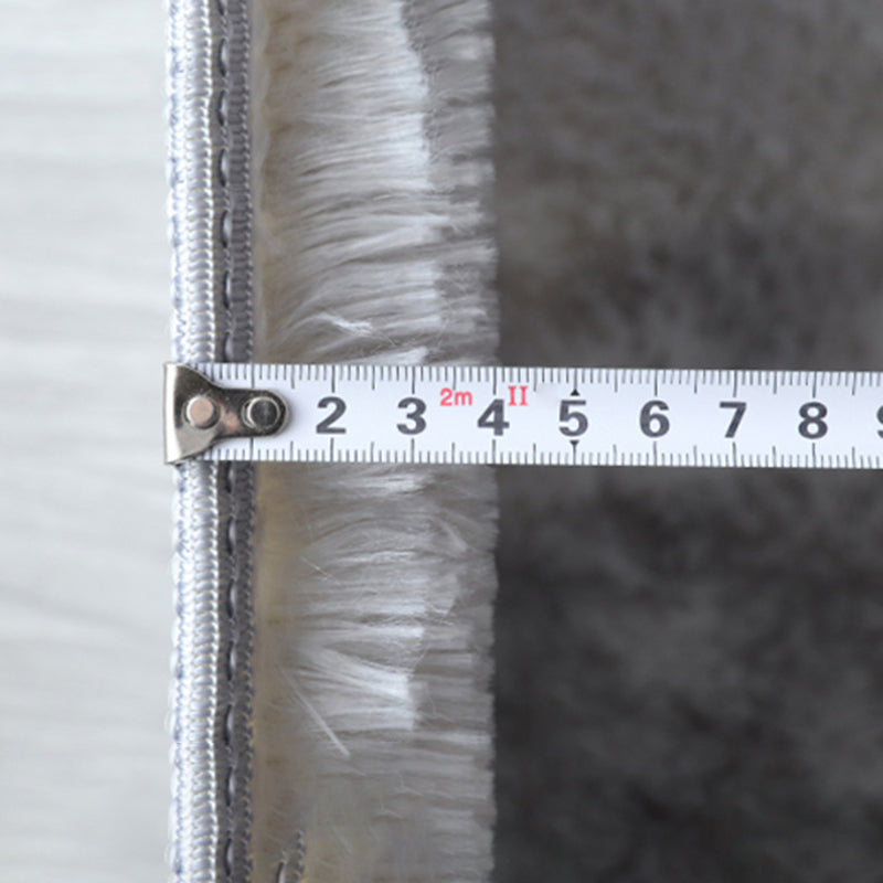 Multicolor Simple Area Carpet Polyester Solid Indoor Rug Anti-Slip Backing Carpet for Living Room