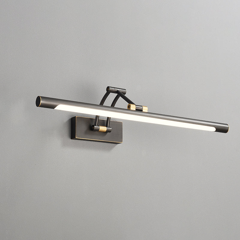 Modern Adjustable Vanity Sconce Lights Acrylic 1-Light Wall Lighting Fixture for Bathroom