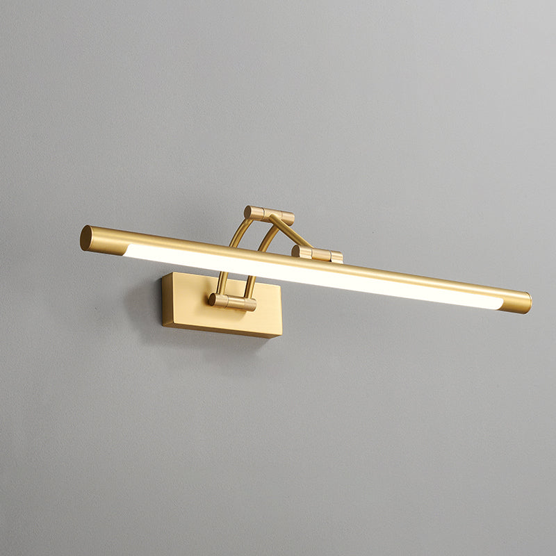 Modern Adjustable Vanity Sconce Lights Acrylic 1-Light Wall Lighting Fixture for Bathroom