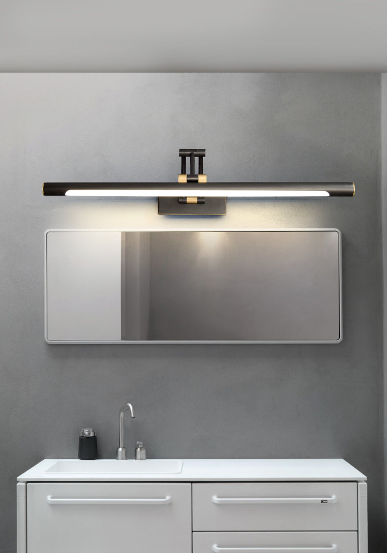 Modern Adjustable Vanity Sconce Lights Acrylic 1-Light Wall Lighting Fixture for Bathroom