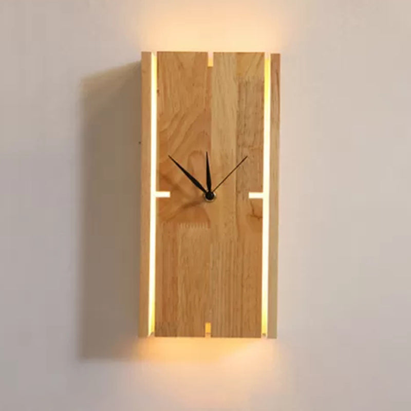 Modern Clock Wall Lighting Study Study Study Study Light Funce in beige
