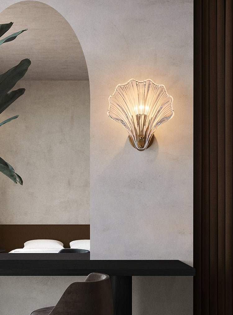 Goldkristall zeitgenössischer Wandleuchten 1-Licht-Jakobsmusch