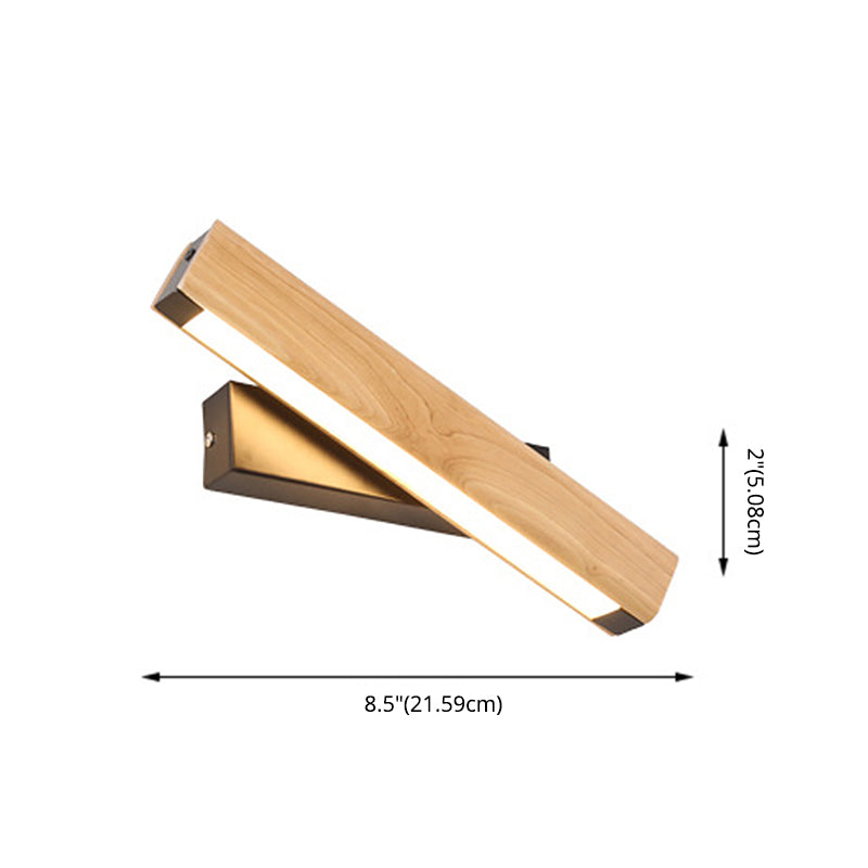 Moderna pared apliques ajustables luz giratoria de luz LED dormitorio de dormitorio de sala de estudio