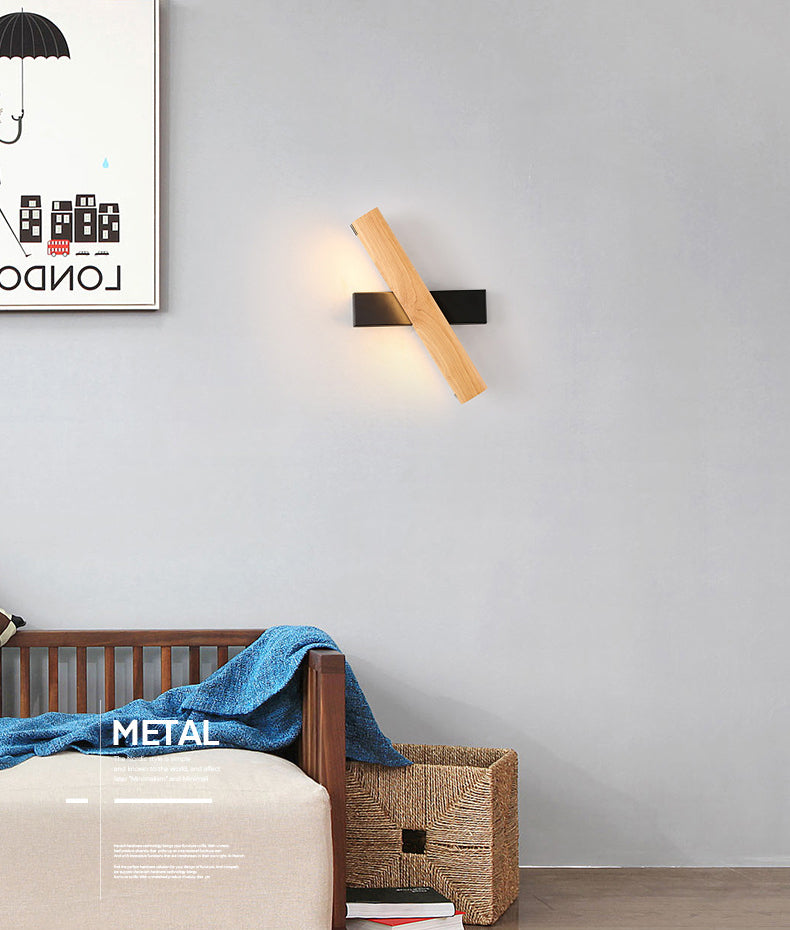 Moderna pared apliques ajustables luz giratoria de luz LED dormitorio de dormitorio de sala de estudio