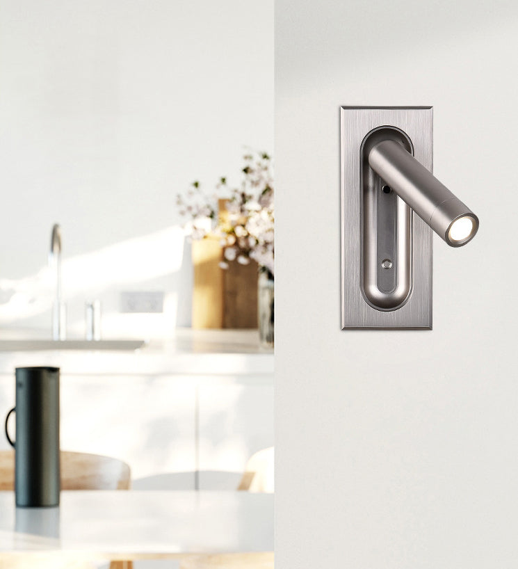 Estilo moderno Led de lectura LED LEA LEADLE DE LIMPLE DE LA LUZ ROTATABLE ROTATA