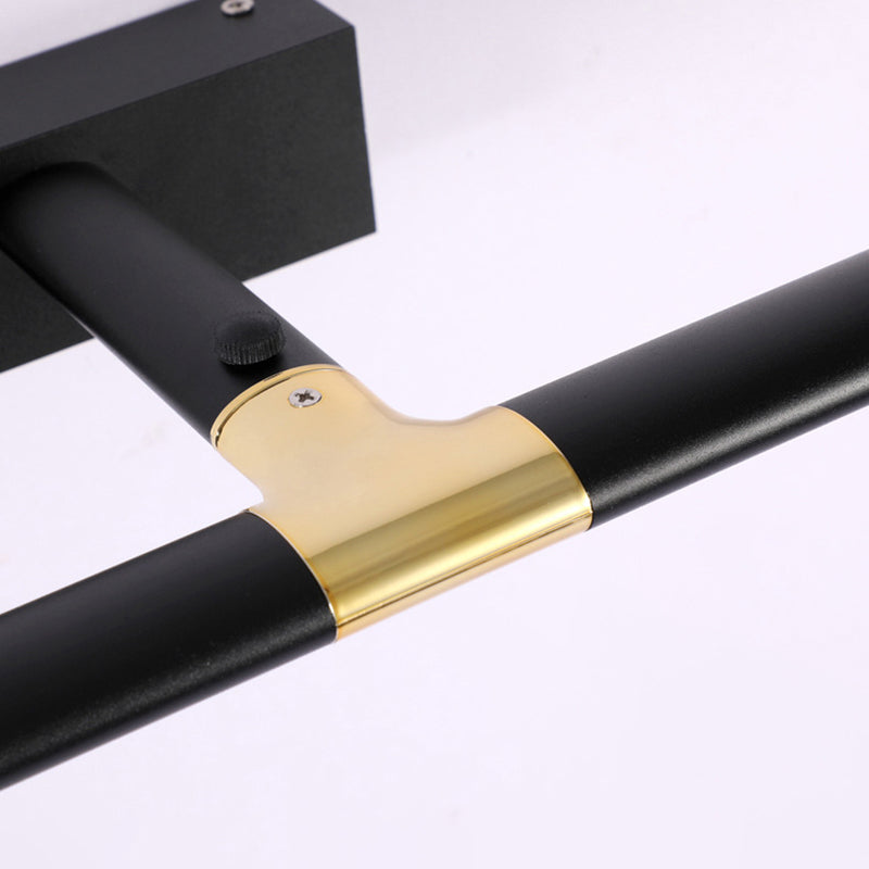 Metal Long Strip Mirror Light Modern Simplicity Style LED Wall Sconce for Bathroom