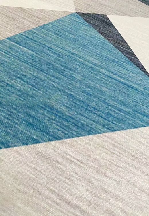 Luxurious Artistic Pattern Indoor Rug Individuality Modern Carpet Polyester Stain Resistant Rug for Home Decoration