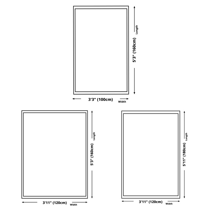 Trendy Simple Living Room Rug Modern Asymmetrical Graphic Design Rug Polyester Stain Resistant Non-Slip Backing Carpet