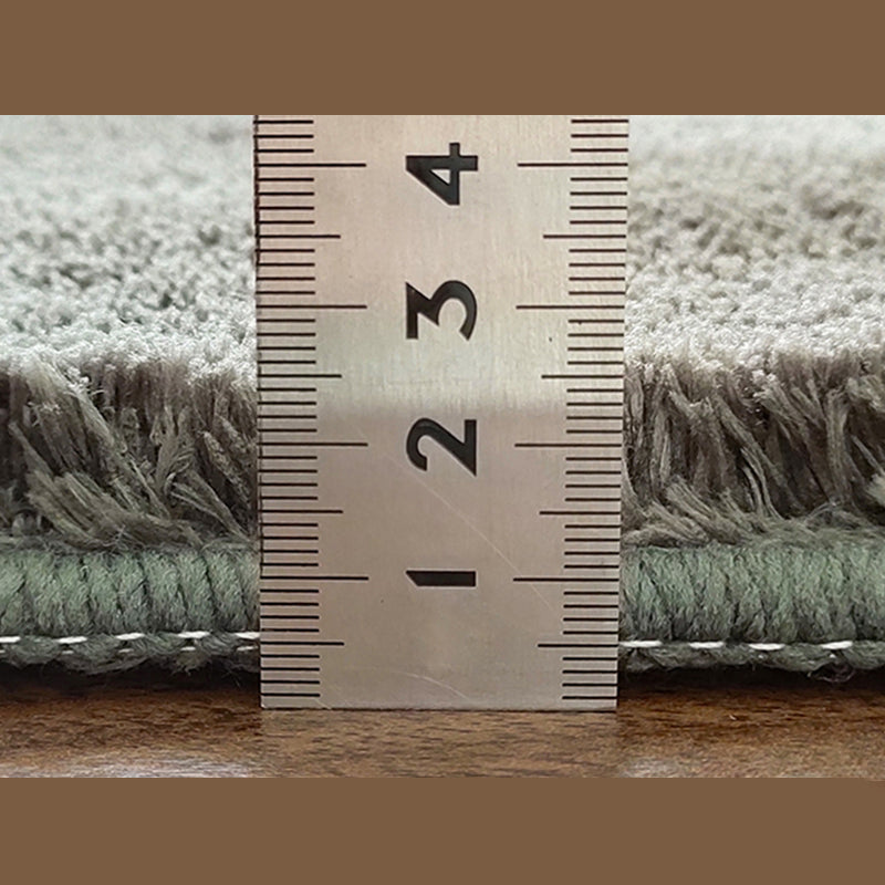 Light Color Simplicity Area Rug Polyester Solid Rug Non-Slip Backing Indoor Rug for Living Room