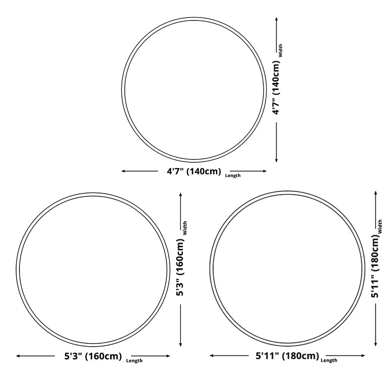 Solid Color Random Banded Rug Polyester Simple Anti-Slip Backing Indoor Rug for Living Room