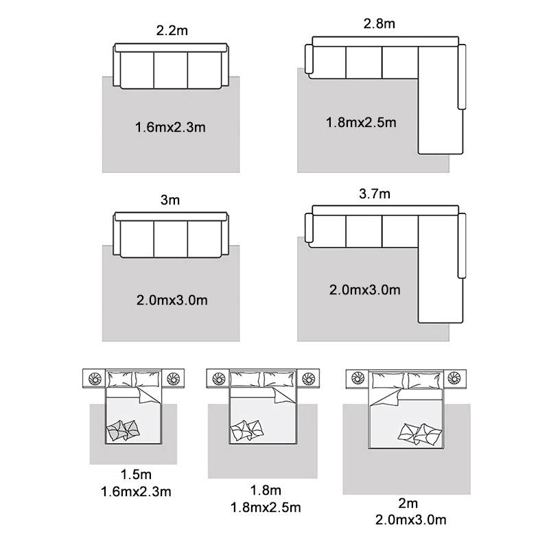 Yellow Tone Modern Area Carpet Polyester Banded Indoor Rug Anti-Slip Backing Carpet for Home Decor