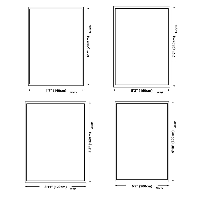 Solid Color Relaxing Area Rug Polyester Geometric Lines Print Rug Non-Slip Backing Indoor Rug for Living Room