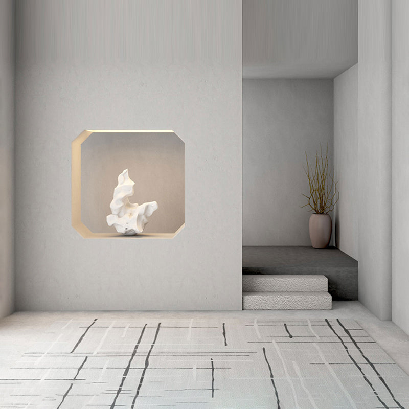 Simple Solid Color Comfort Rug Polyester Stripe Printing Area Rug Non-Slip Backing Carpet for Living Room