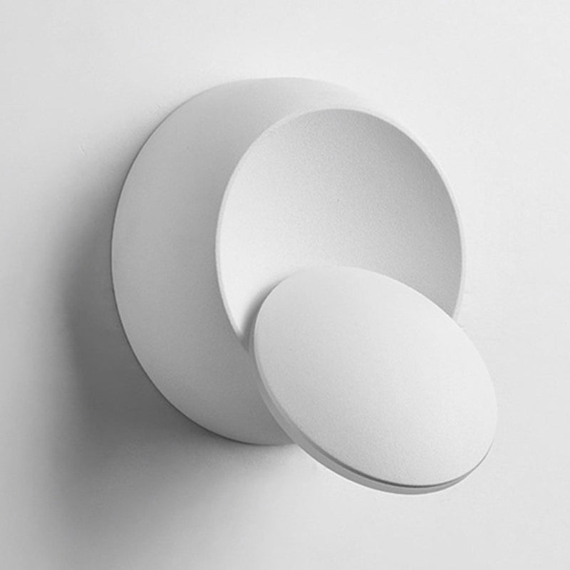 Disk Acrilic Wall Fishtings Fishtures moderno a parete per la camera da letto