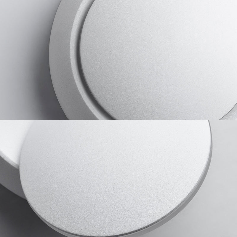 Disk Acrylic Wall Lighting Fixtures Modern Wall Mounted Light Fixture for Bedroom